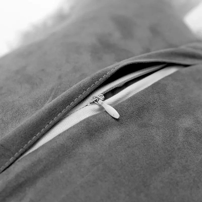 1 шт. однотонный плюшевый чехол для подушки наволочка односторонний декоративный