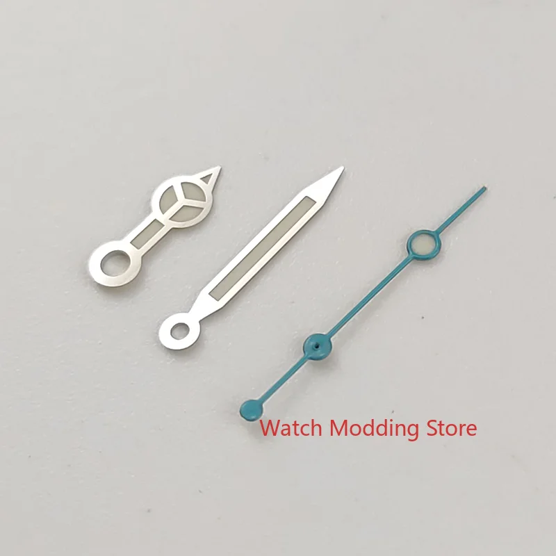 Супер синие светящиеся серебристые зеленые/синие часы запасные части подходят