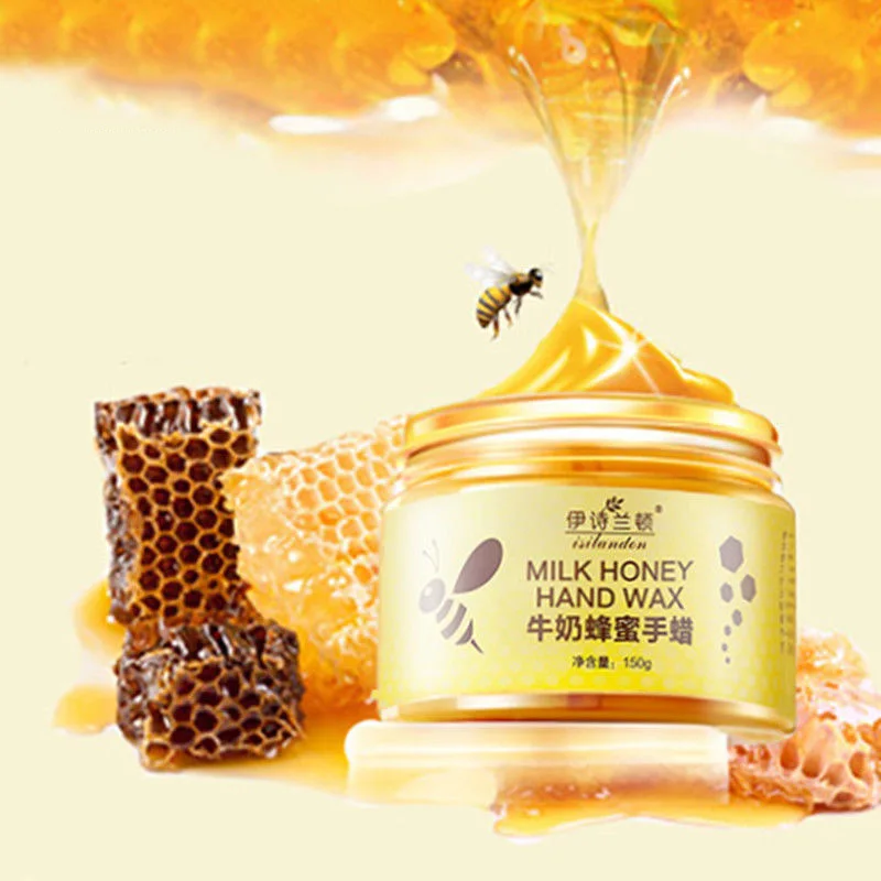 Молочный мед парафин для рук маска отшелушивающая увлажняющий крем уход YUF99| |