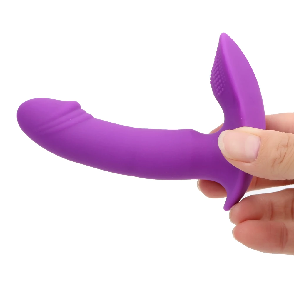 Оло носимый фаллоимитатор вибратор интимные игрушки для женщин точка G