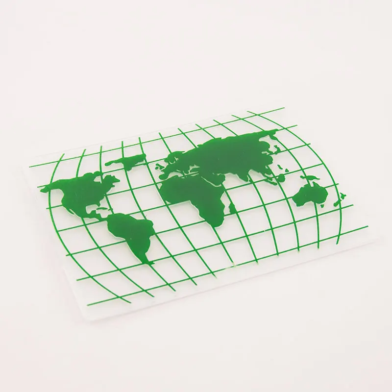 Горячая пластиковая голова оленя фигурки ремесло карты делая бумага карточка