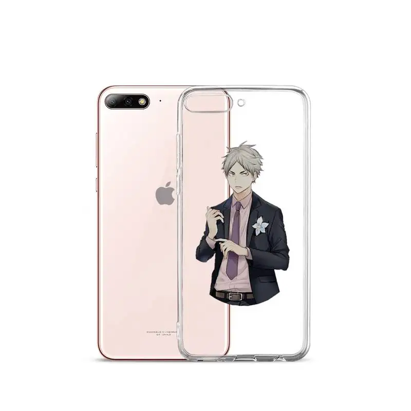 

Haikyuu Hinata Anime Phone Case Transparent Clear for iPhone 11 12 mini pro XS MAX 7 8 6 6S Plus X 5S SE 2020 XR