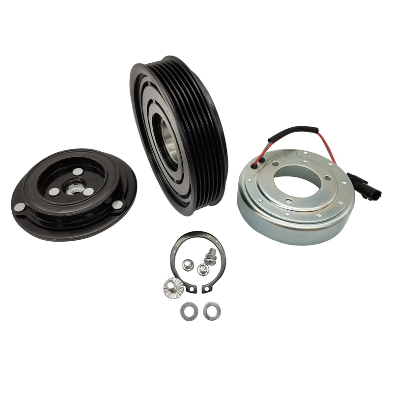 Компрессор переменного тока Комплект сцепления катушка шкив для 2008 2014 Nissan Rogue