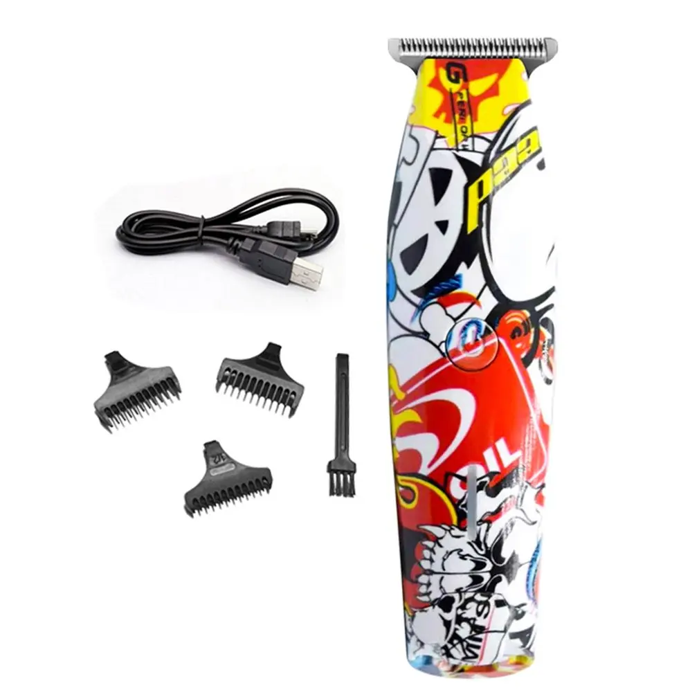 Профессиональная машинка для стрижки волос аккумуляторная электрическая с Usb