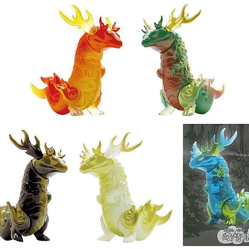 

Japan Genuine Fantasy Monster Dragon Phoenix Capsule Toys Gashapon Action Figure Desktop Decoration Anime Figurine