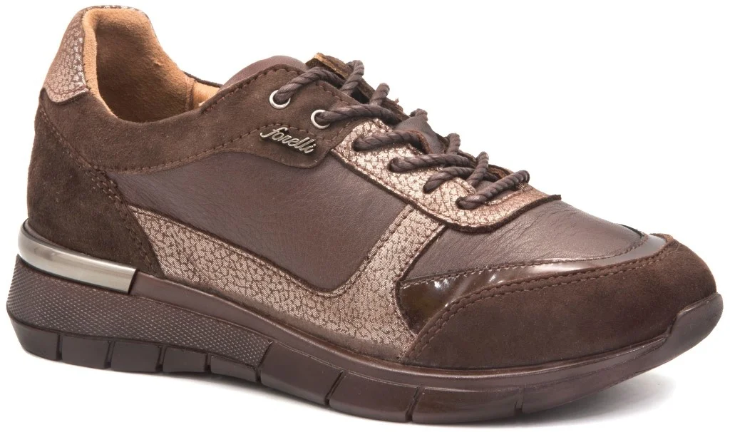 

Forelli FRL 20K 24201 COFFEE Lady Shoes Orthopedic