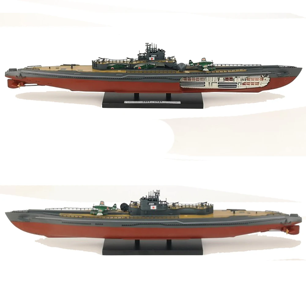 ATLAS 1/350 весы Второй мировой войны японский военный подводный Перевозчик I-400-class 401 подводная лодка сплав литья под давлением модель лодки коллекция игрушек