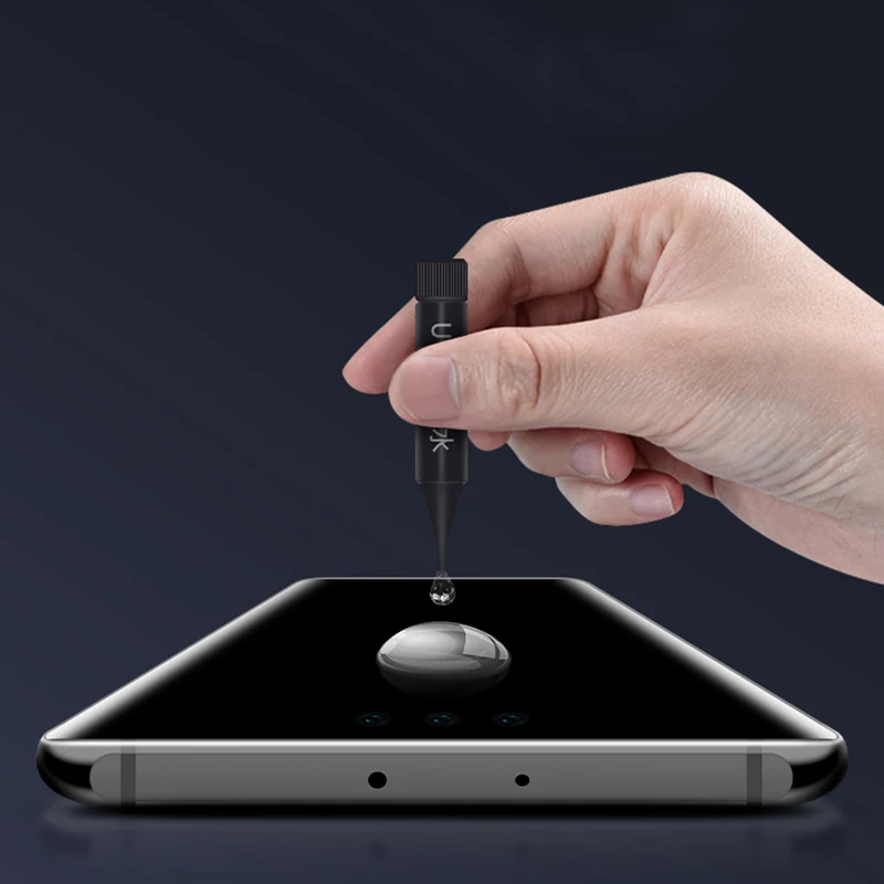 100D УФ полностью наклеиваемая поверхность-экрана для P Smart плюс 2019 Z жидкого UV