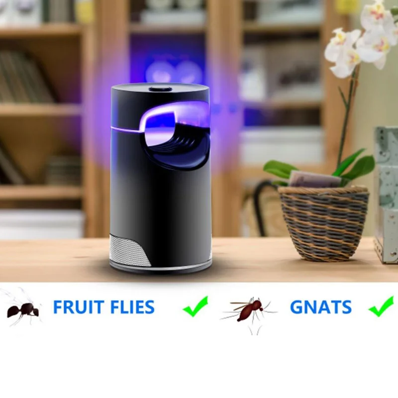 НОВАЯ безопасная фоткаталитическая лампа-убийца комаров Светодиодная лампа