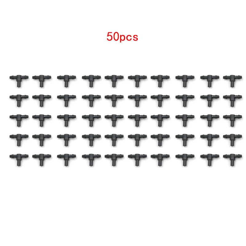 10/50 шт. трехходовые разъемы для воды сельскохозяйственное орошение садовый газон