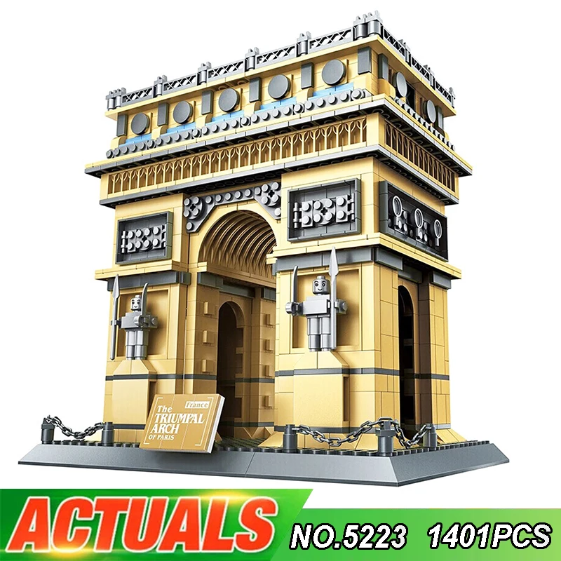 

Wange 5223 Architecture PARIS ARC DE TRIOMPHE Series Building Blocks Educational Structure Bricks Toy For Children