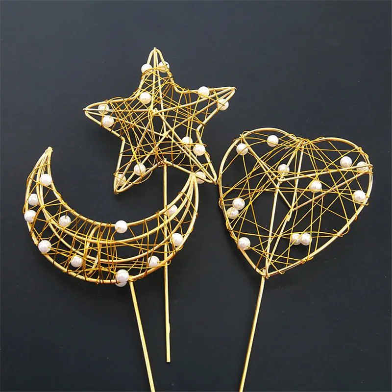 Разноцветный прозрачный шар пластиковые украшения для торта бант любовь корона