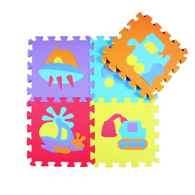 10pcs/set Baby Play Mat Developing Crawling Rugs Babies Puzzle Toy Mats Playing Carpet Gift For Kids | Игрушки и хобби
