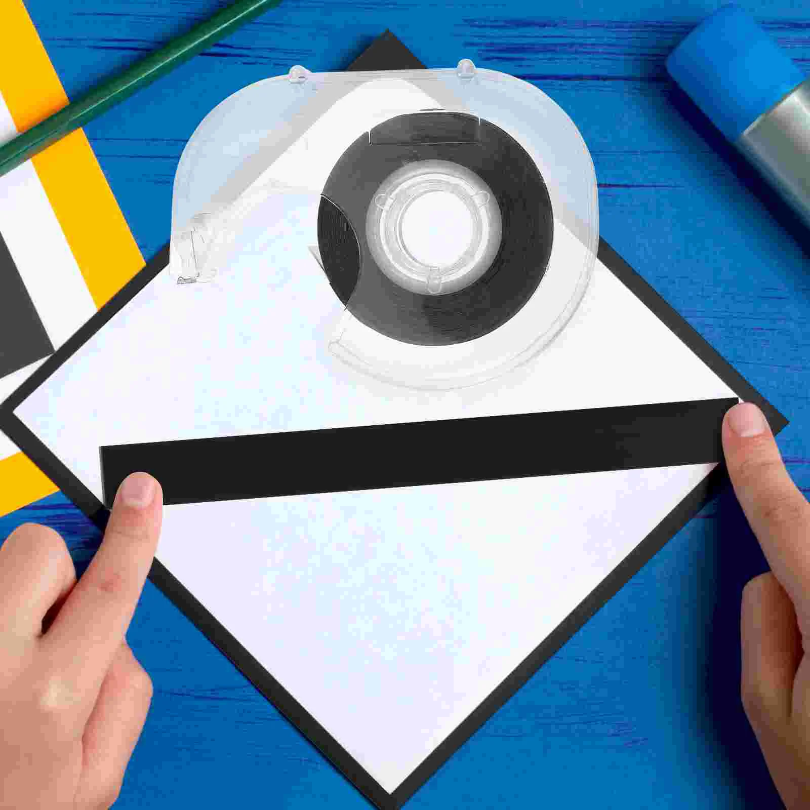 Магнитный диспенсер для рулона клейкой ленты Diy проектов гибкие белые доски