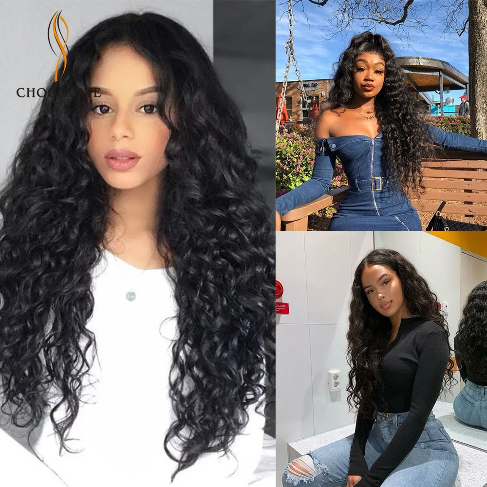 13*4 Синтетические волосы на кружеве парики из натуральных волос кружевной