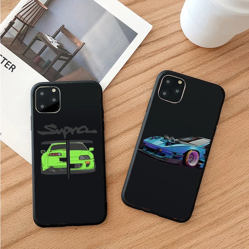 Чехол JDM ДЛЯ iPhone 13 12 11 Pro Max Mini XR XS X 7 8 6 6S Plus 5 | Мобильные телефоны и аксессуары
