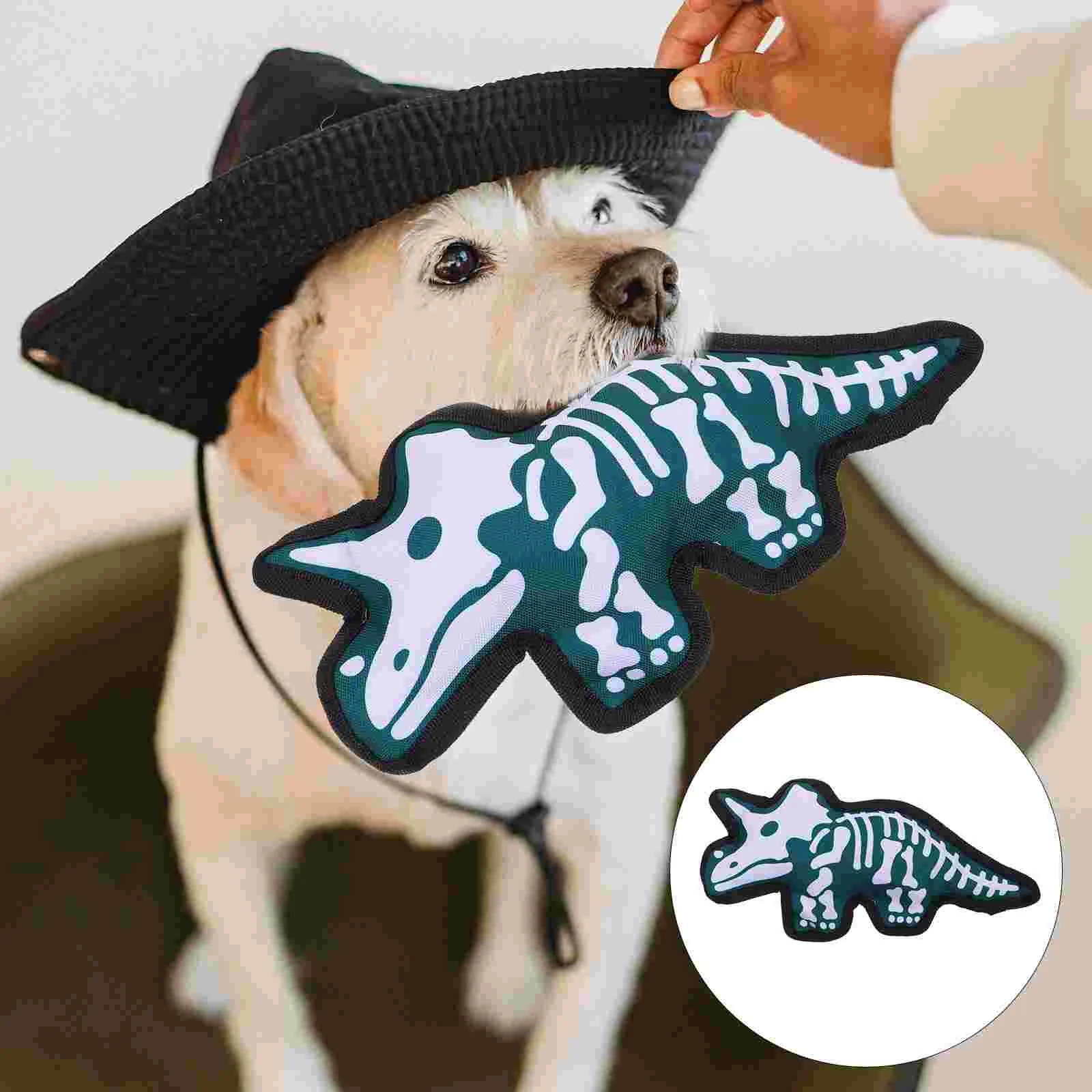 

1Pc Pet Squeaky Plaything Lovely Dog Sounding Oxford Cloth Dog Chewing