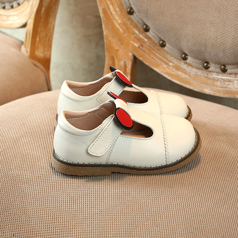 

Children's shoes toddler shoes soft bottom children's leather shoes 2020 spring new colorful casual Performance shoes
