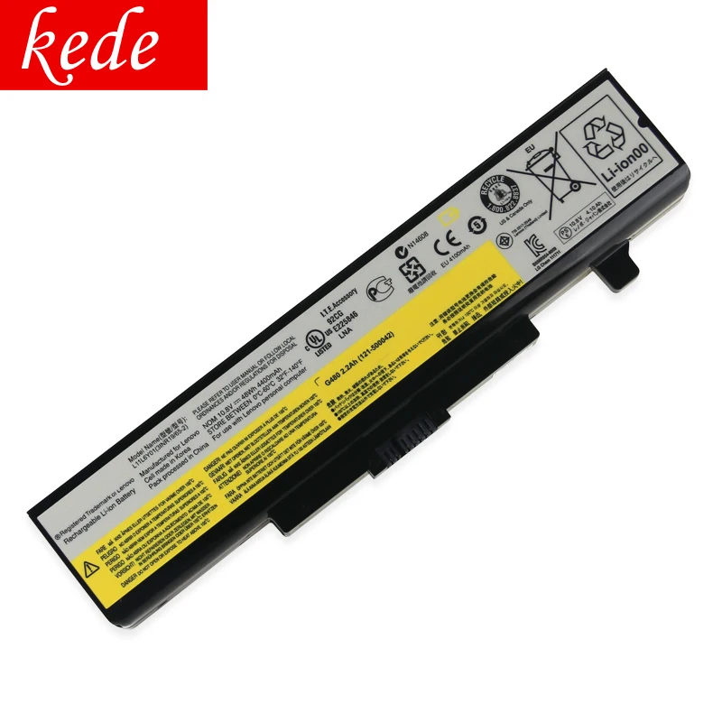 Kede Оригинальный аккумулятор для ноутбука lenovo ideapad G480 G485 Y480 G410 G400 G500 G510 G580 Z480 Z485 G585 10