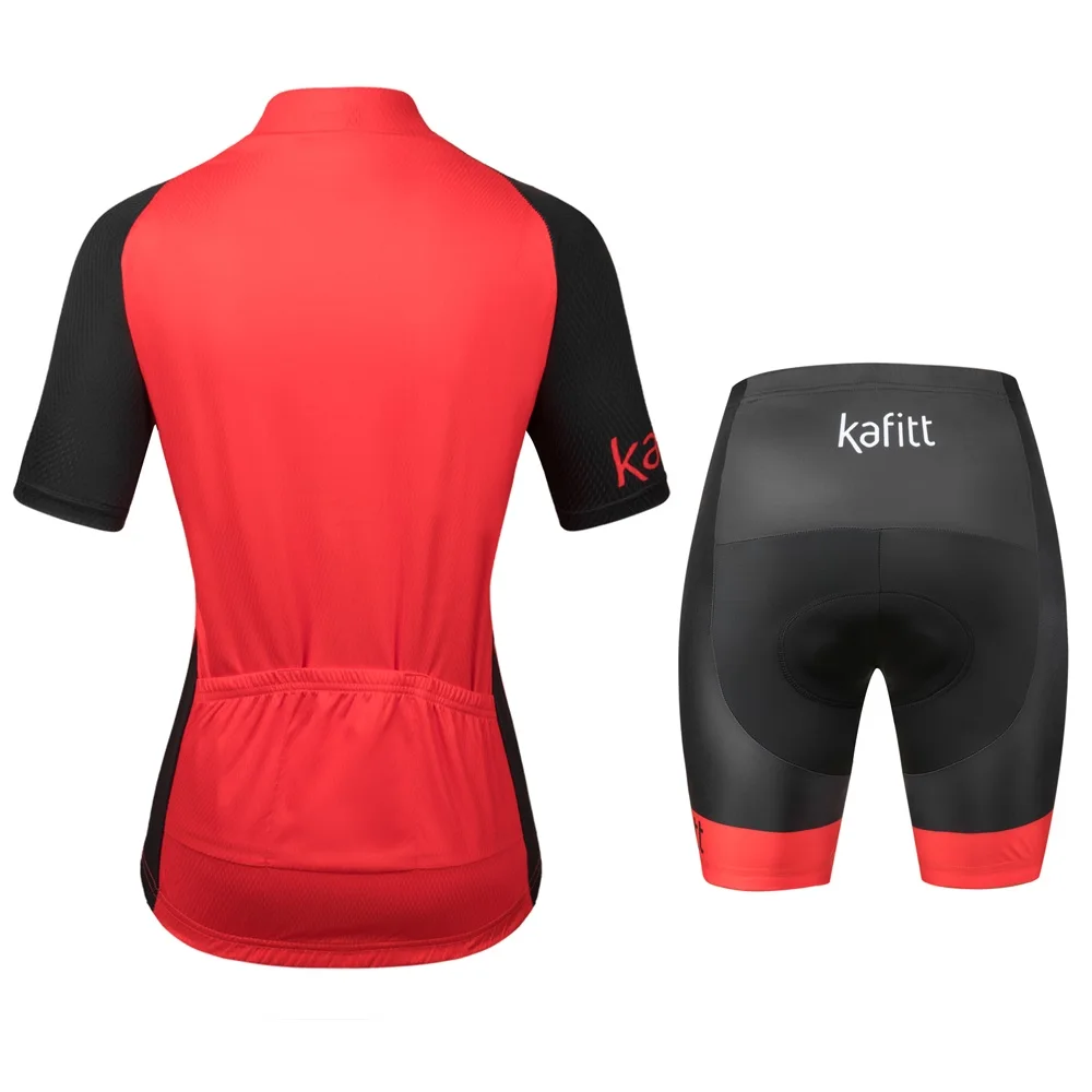 Набор запасных частей для велосипедной униформы Kafitt быстросохнущая красная