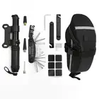 Набор для ремонта велосипеда, миниатюрный ручной воздушный насос, гаечный ключ, сумка для велосипеда, набор инструментов для ремонта шин, многофункциональный набор инструментов для обслуживания горных велосипедов