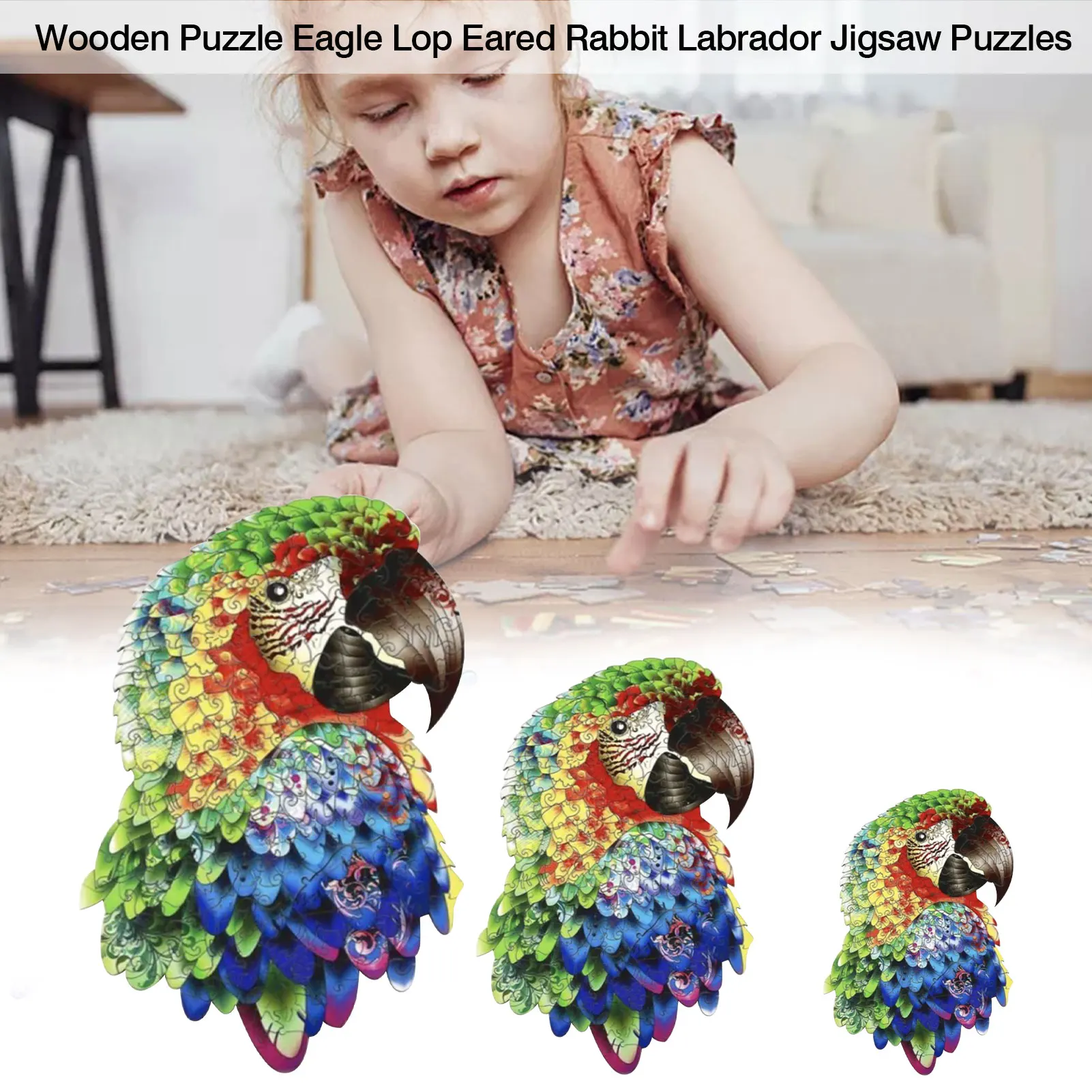 

Wooden Puzzles-Unique Shape Puzzle Pieces Best Gift For Adults And Children Butterflies Seals Horses Seahorses Puzzle Idea