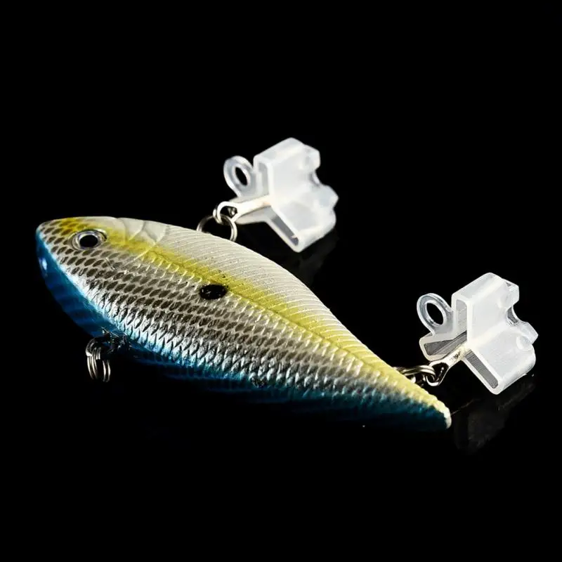 10 штук рыболовных тройных крючков прочный Чехол защитная оболочка защитные