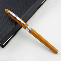 luxury metal business writing ballpoint pen coffee silver clip roller ball name pens school student office gifts stationery