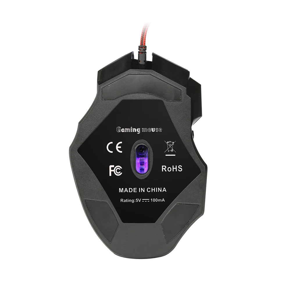 Светодиодная оптическая лампа 3200DPI геймерская мышь для ноутбука и ПК с 7 кнопками