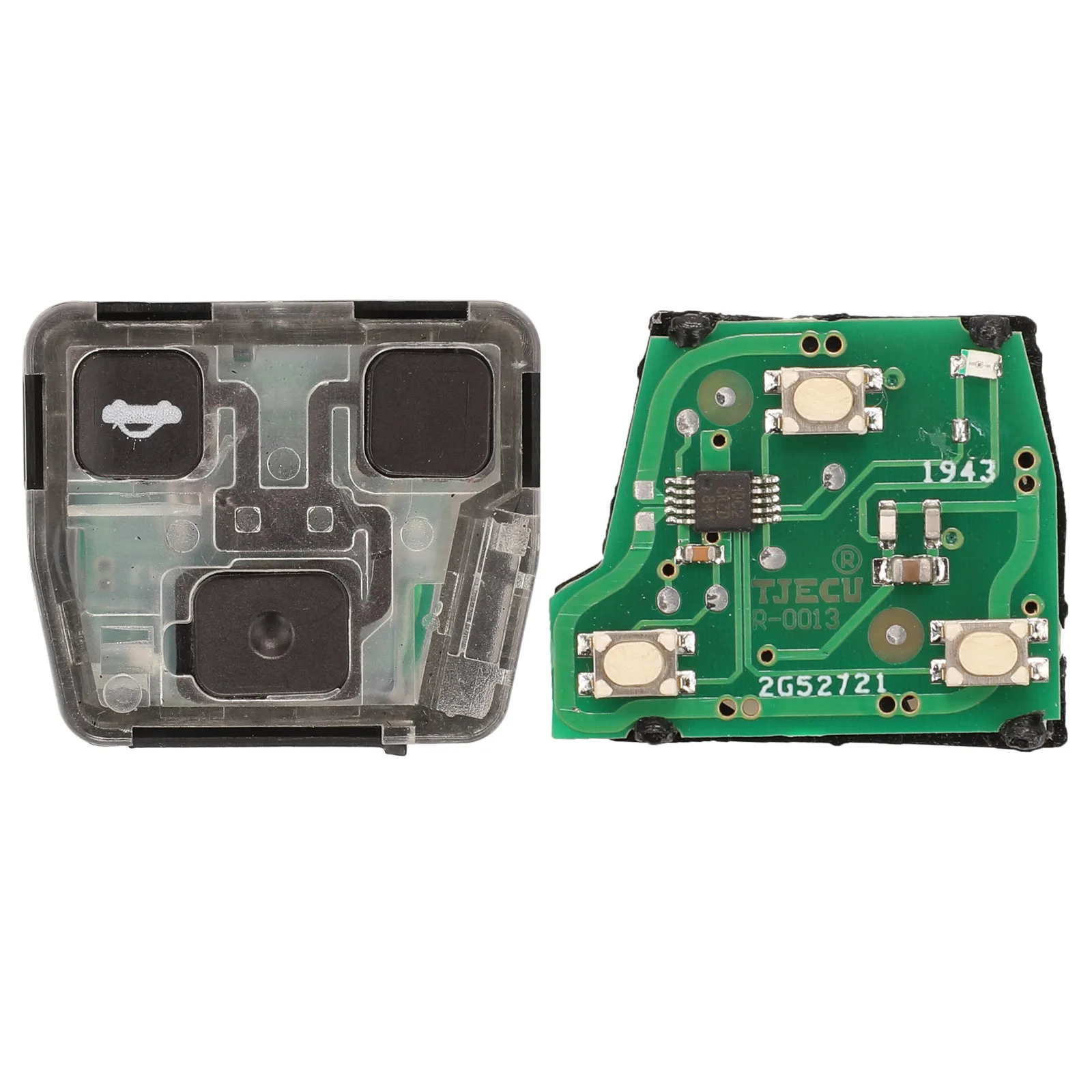 Jingyuqin Дистанционный Автомобильный Ключ С Чипом 4D67/4D68/4C Для Toyota Camry Land Cruiser 120 Prado 2/3