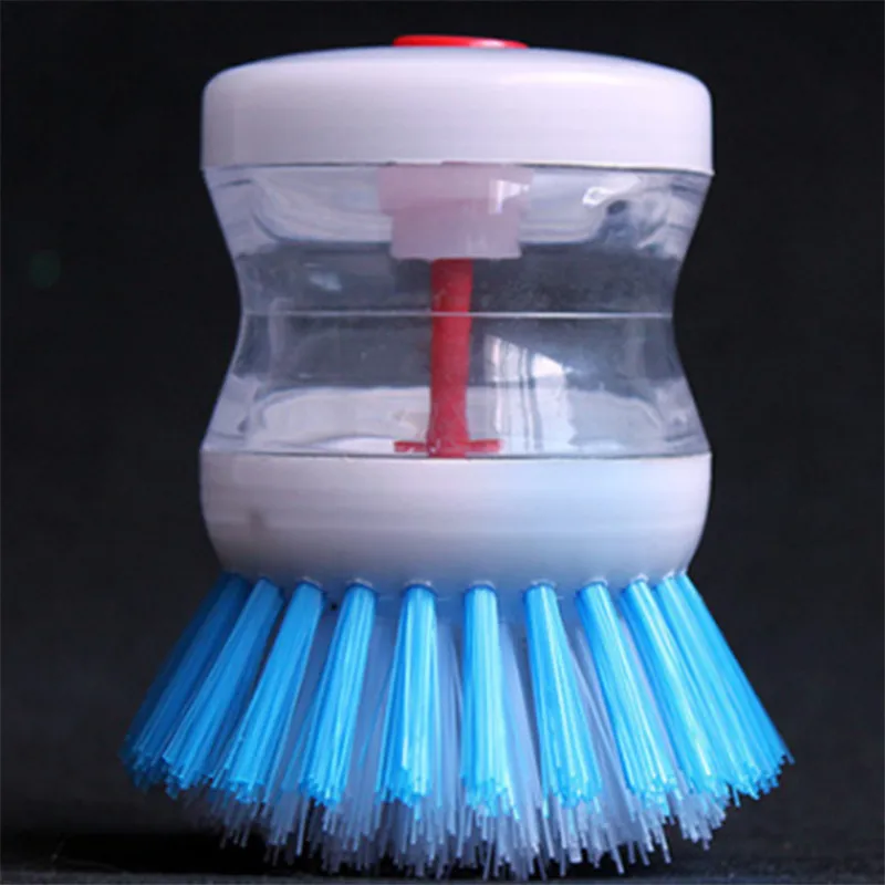 Кухонная посуда для мытья кастрюля щетка посуды с дозатором жидкого мыла