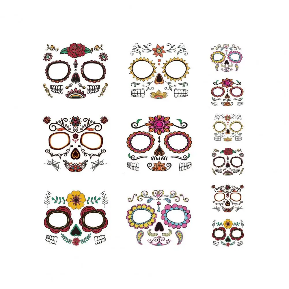 Привлекательная наклейка с татуировкой легкая в использовании бумага для