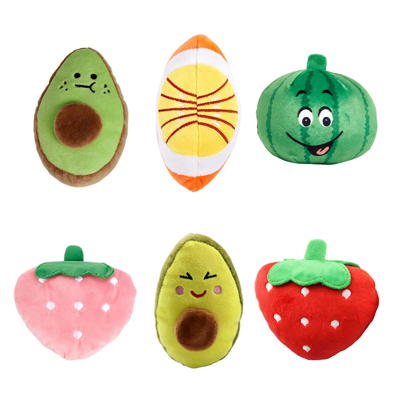 

Pet Chew Fleece Soft Play Toys Small Dog Puppy Cat Tugging Chew Squeaker Quack Sound Toy dog accessories for small dogs