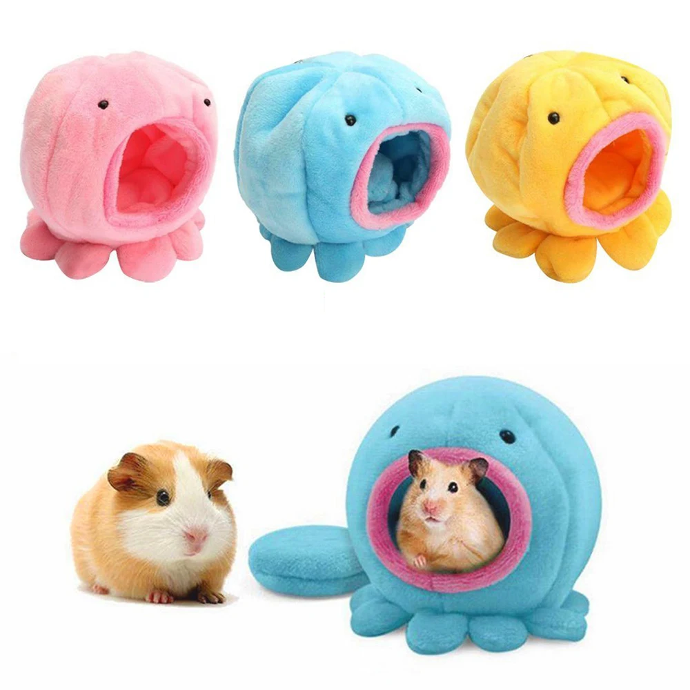 Маленькие животные хлопковое гнездо Осьминог маленький домик для домашних