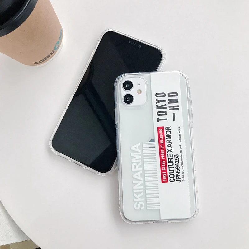 

Phone Case for iPhone 11 Pro Max X Xr Xs Max 8 7 6 6S Plus for Apple Hot Ins Fashion Japan Tokyo Shockproof Tpu Soft Phone Cover