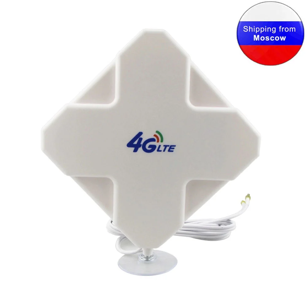 3G 4G LTE Outdoor Antenne 28dBi Hallo-Gain Directional Breite Band MIMO Antenne 700-2700MHz RG174 Panel Antenne 3 meter