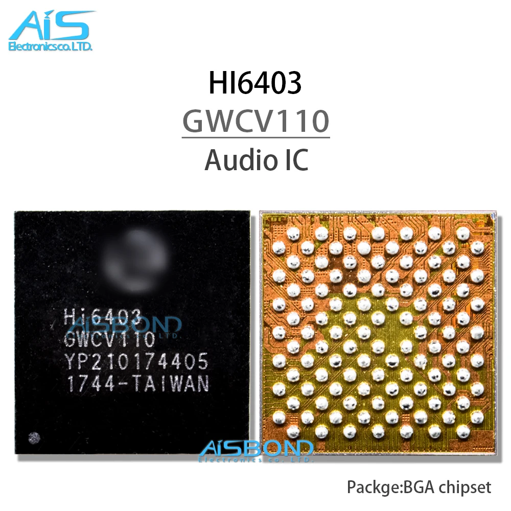 

1-10 шт./лот новый оригинальный HI6403 аудио IC для Huawei сотового телефона звуковой чип Hi6403 GWCV110