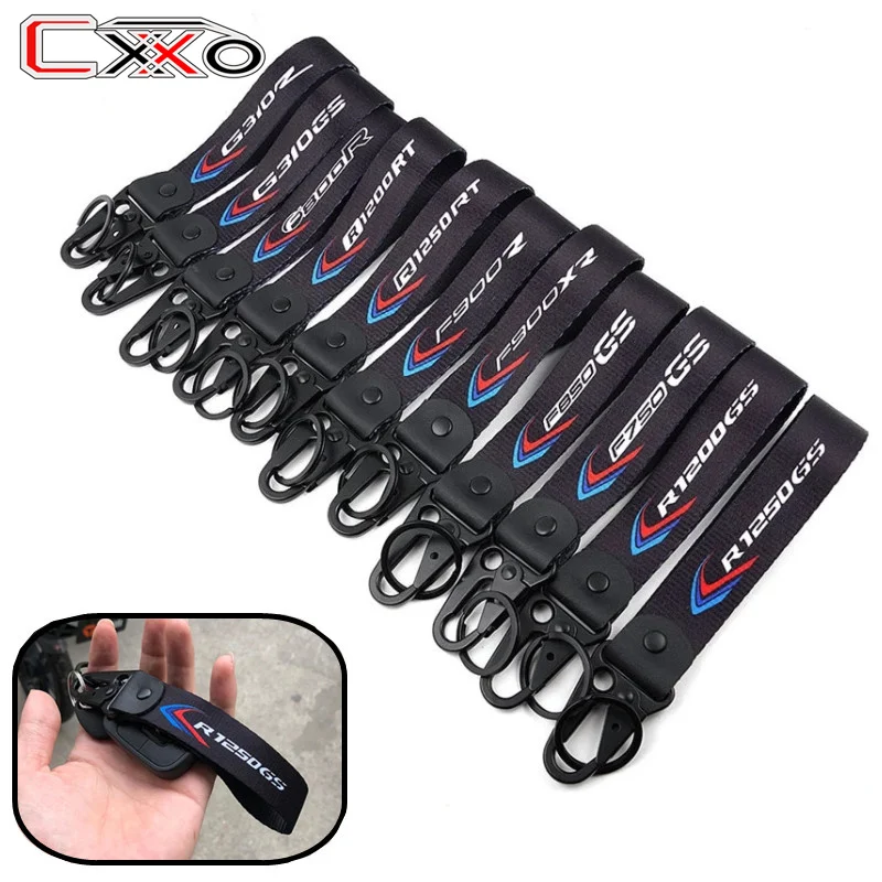 Кольцо для ключей с вышивкой Мотоцикла BMW R1250GS R1200GS ADV F850GS F750GS R1250RT R1200RT F900XR F900R F800R