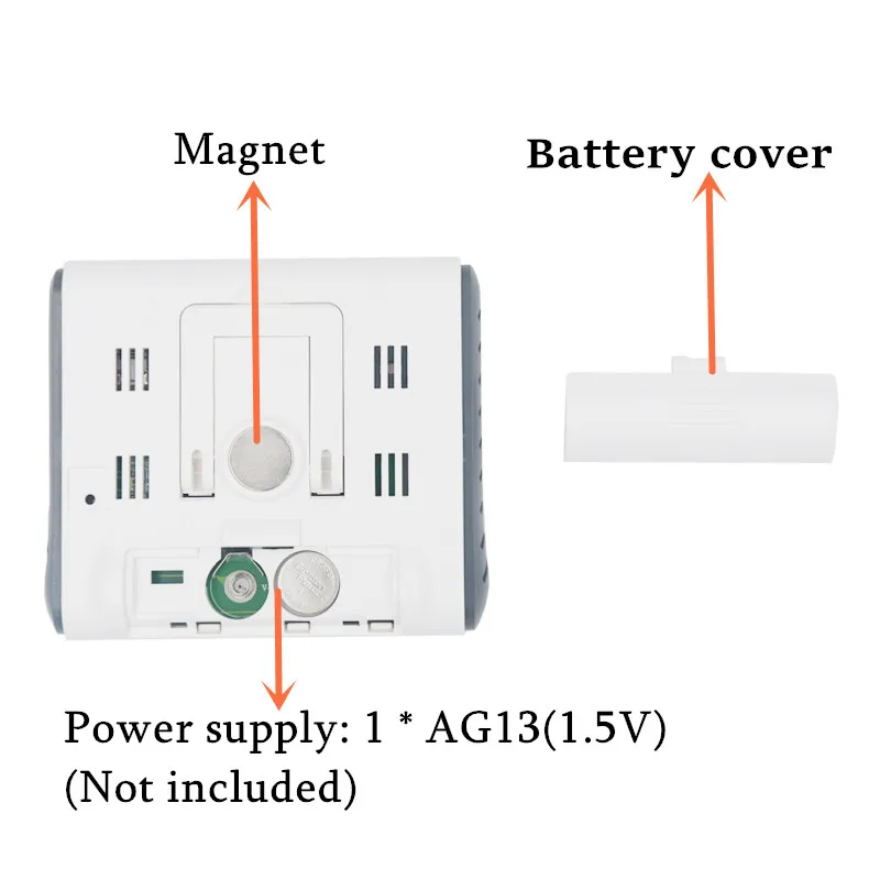 Цифровая метеостанция измеритель температуры и влажности для дома улицы с