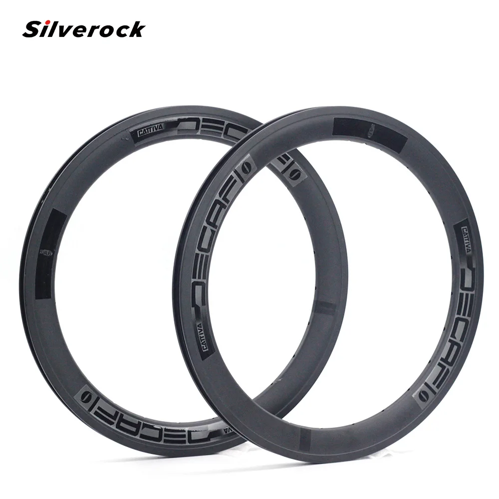JAVA DECAF Alloy 20" 406 20 1 1/8" 451 Rims MiniVelo Rim for Folding Bike Trike Recumbent Bicycle 24H 40mm Profile Disc Brake