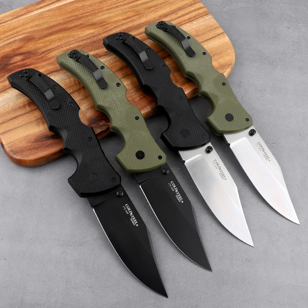 Брендовая новая холодная сталь RECON 1 S35VN стальное лезвие G10 ручка Открытый