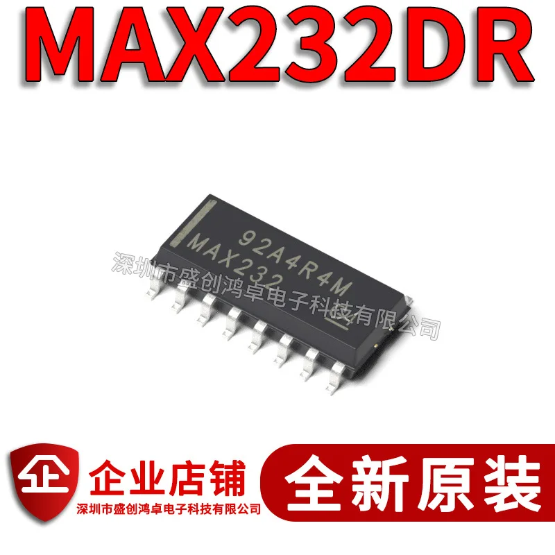 

MAX232 MAX232DR RS232 SOP16 IC
