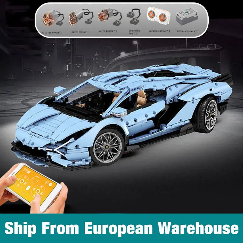 Молд King MOC высокотехнологичное приложение Радиоуправляемый автомобиль