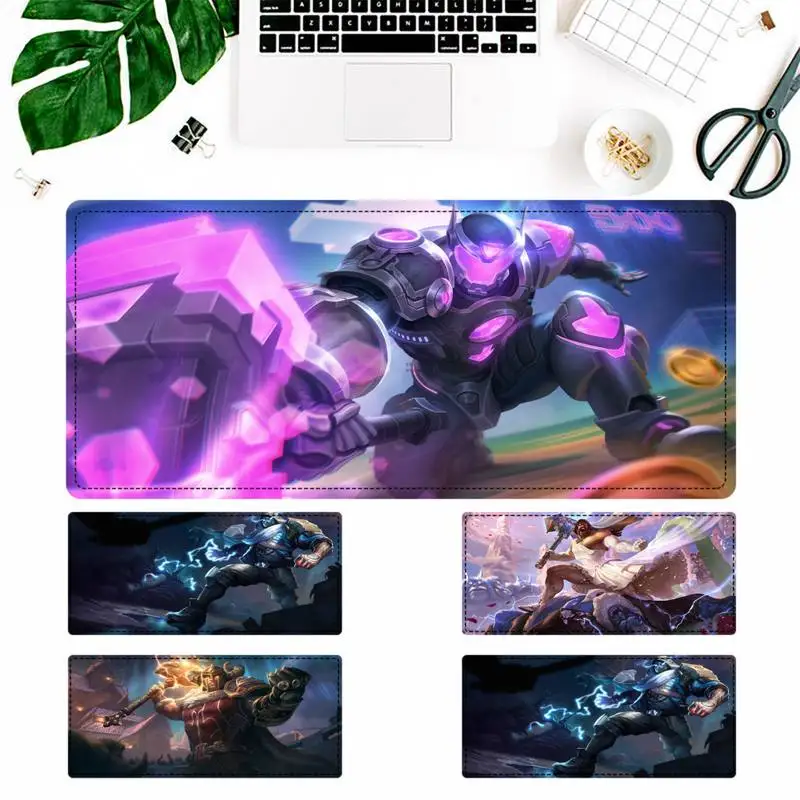 

Factory Direct SMITE Thor Mouse Pad Gamer Keyboard Maus Pad Desk Mouse Mat Game Accessories For Overwatch