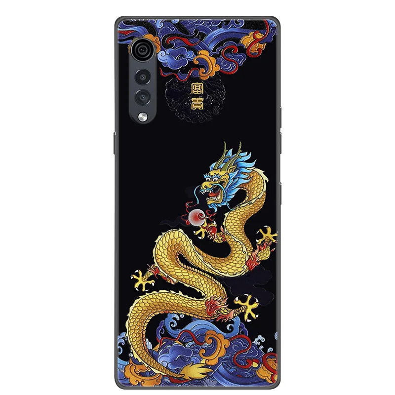 Для LG Velvet 5G чехол 6 8 дюймов 3D ретро тиснение силиконовый для телефона s Мягкий