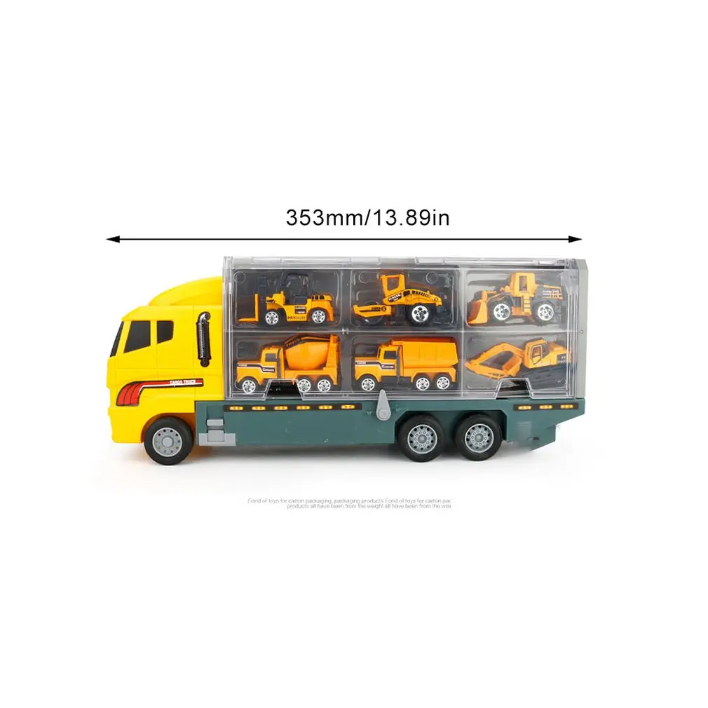 

Transport Car Die-cast Construction Truck Vehicle Car Toy Set Vehicles In Carrier Truck Vehicles Toys Gifts For Boys And Girls