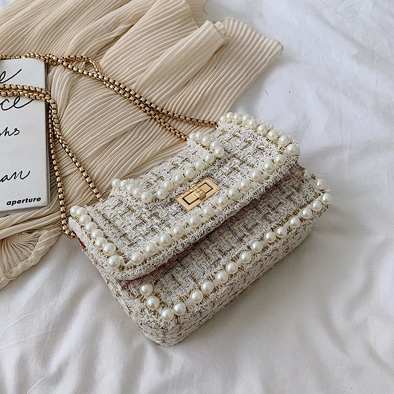 Аристократическая Дамская маленькая Роскошная ароматная перламутровая отделка