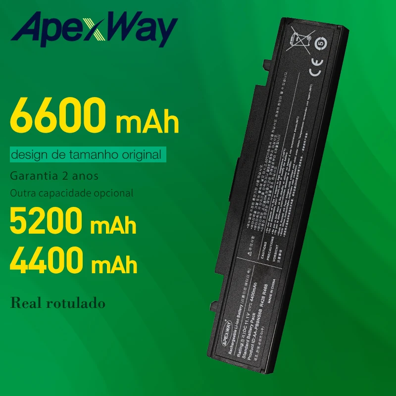 Аккумулятор для Samsung RV510 RV520 Q430 NP350V5C NP300E5E NP350E5C NP355E5C NP355E7C NP365E AA-PB9NC6B AA-PB9NS6B - купить по