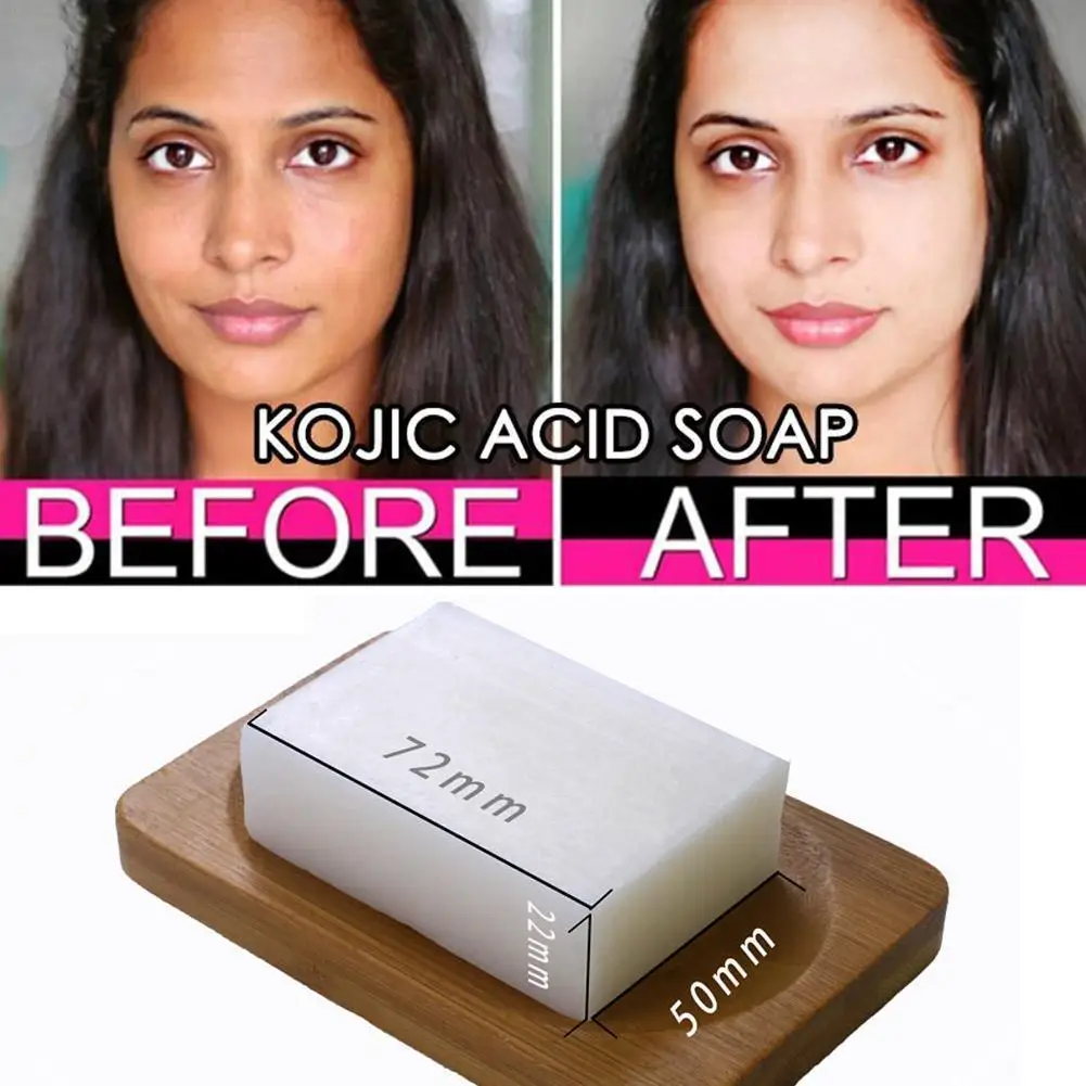 

100g Handmade Kojic Acid Soaps Facial Cleanser Whitening Bath Glutathione Soap Hand Wash Soap