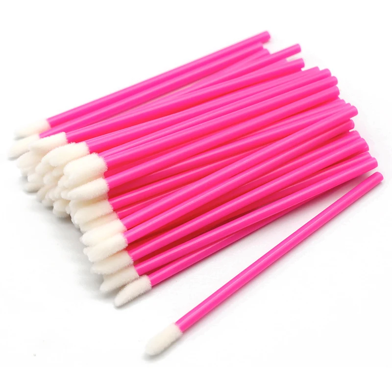 1000/500 шт. одноразовая кисть для губ Губная помада палочка-аппликатор блеска